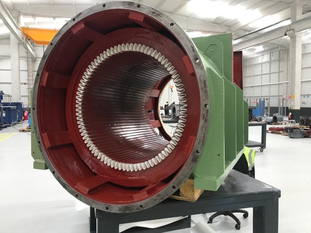 The stator winding of a green generator