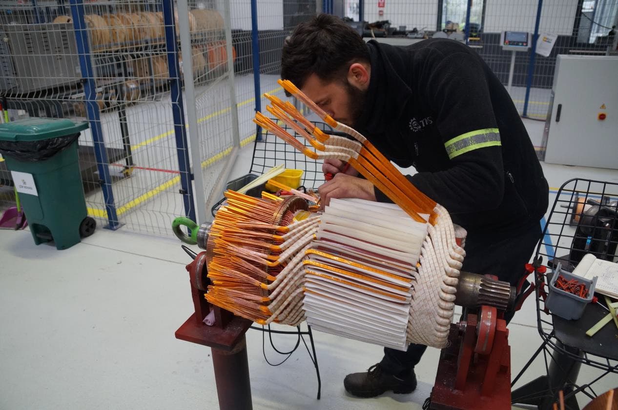 DC Motor Bakım Onarım Revizyonu (10/17)