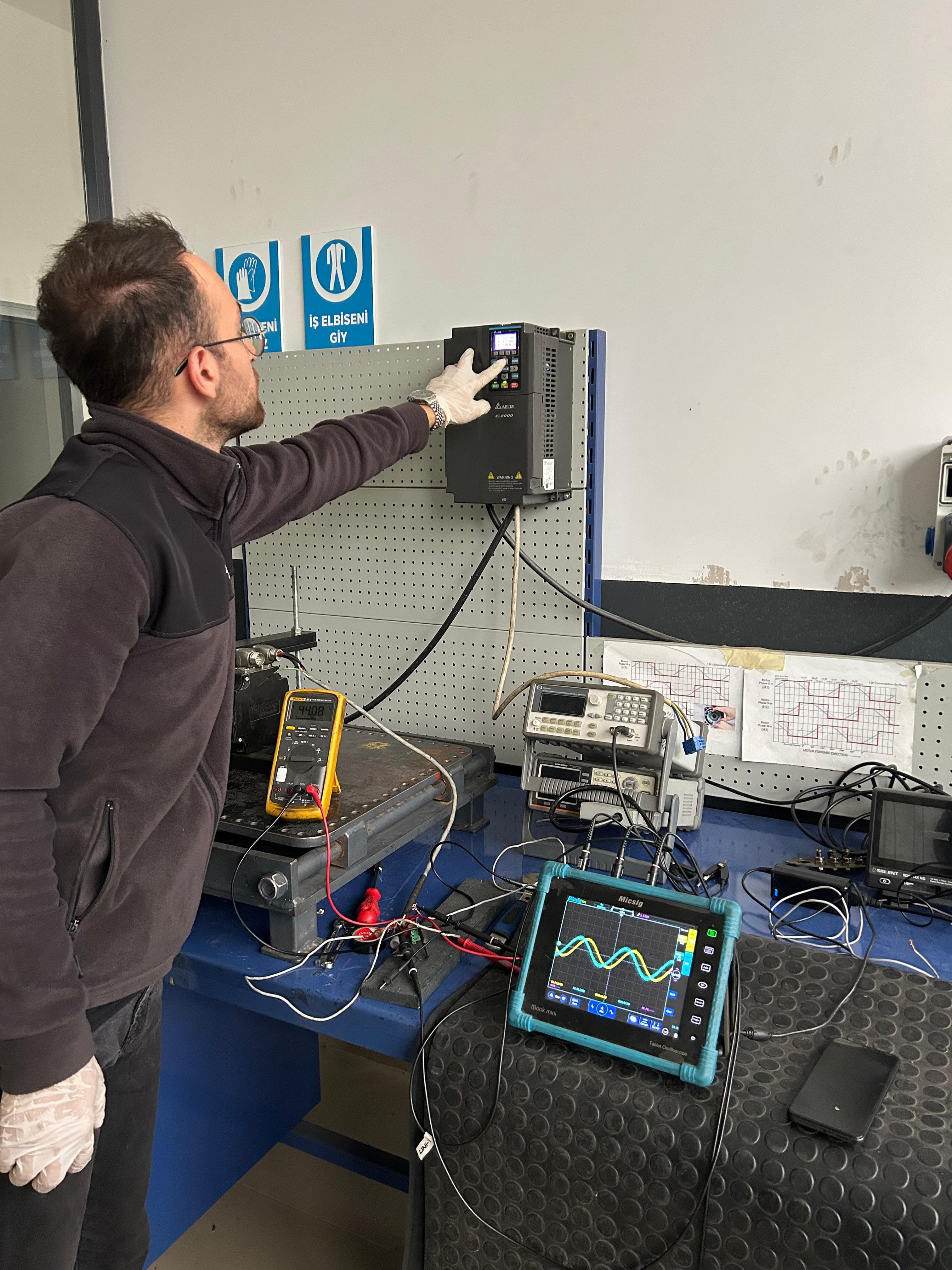 Servo Motor Bakım Onarım Revizyonu (10/14)