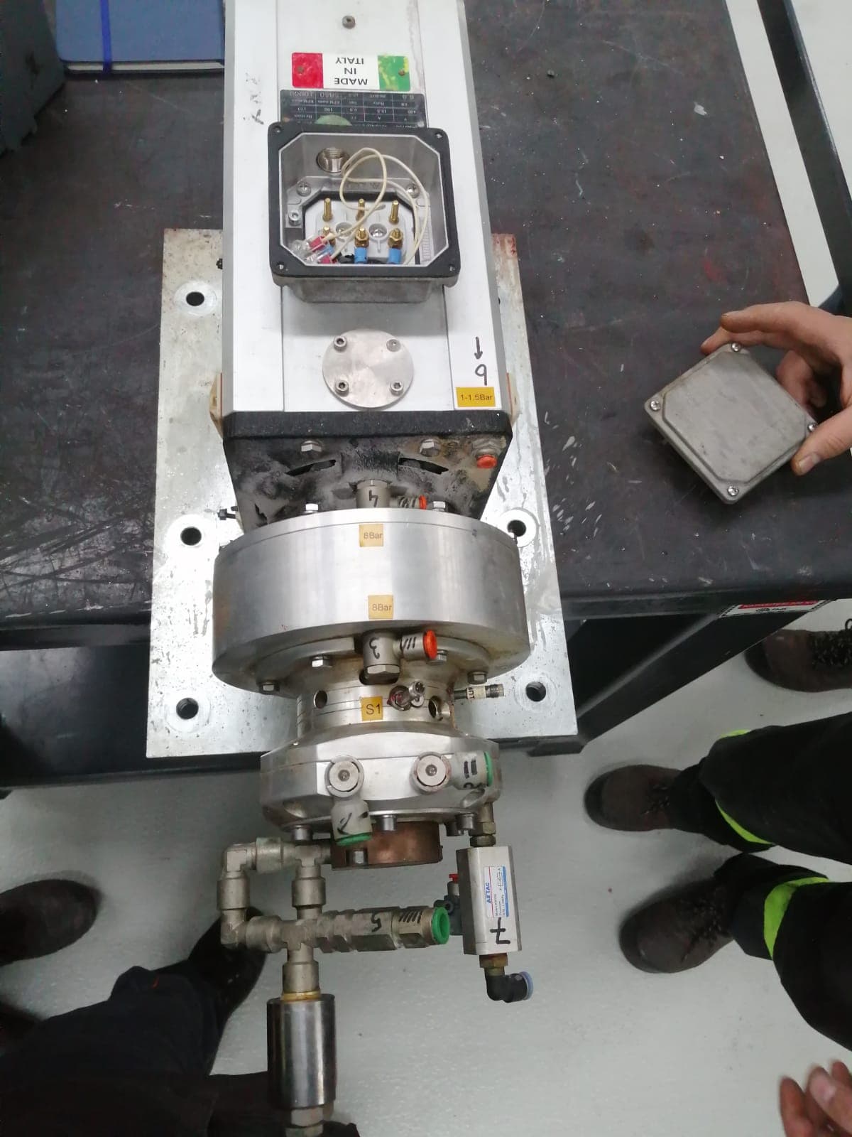 Spindle Motor Bakım Onarım Revizyonu (1/5)